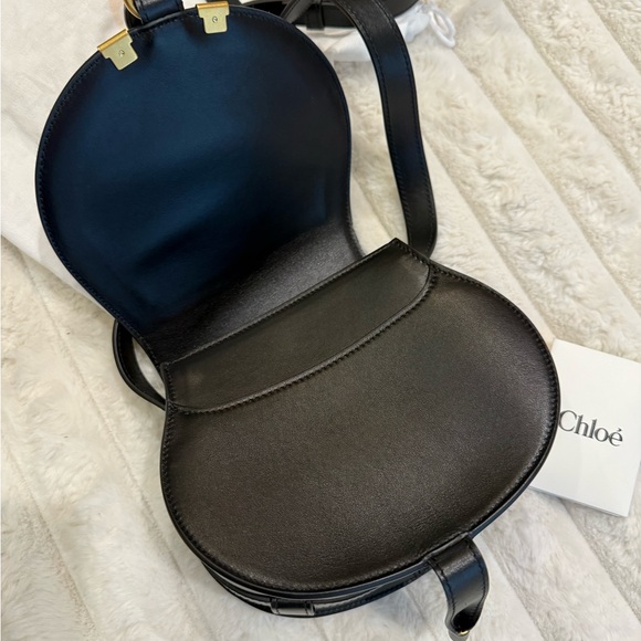 CHLOE Marcie Small Crossbody Bag in Leopard-Print Calf Hair NWT - Picture 14 of 16